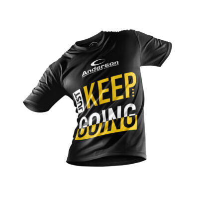 T-shirt Anderson JUST KEEP GOING