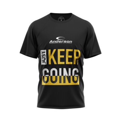 T-shirt Anderson JUST KEEP GOING