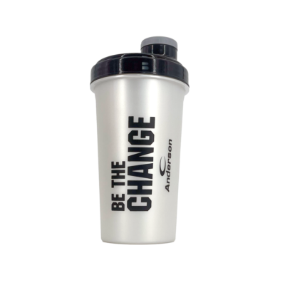 Shaker Be The Change Bianco nero